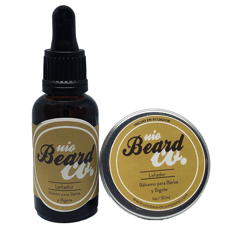 Aceite y bálsamo para barba edición leñador